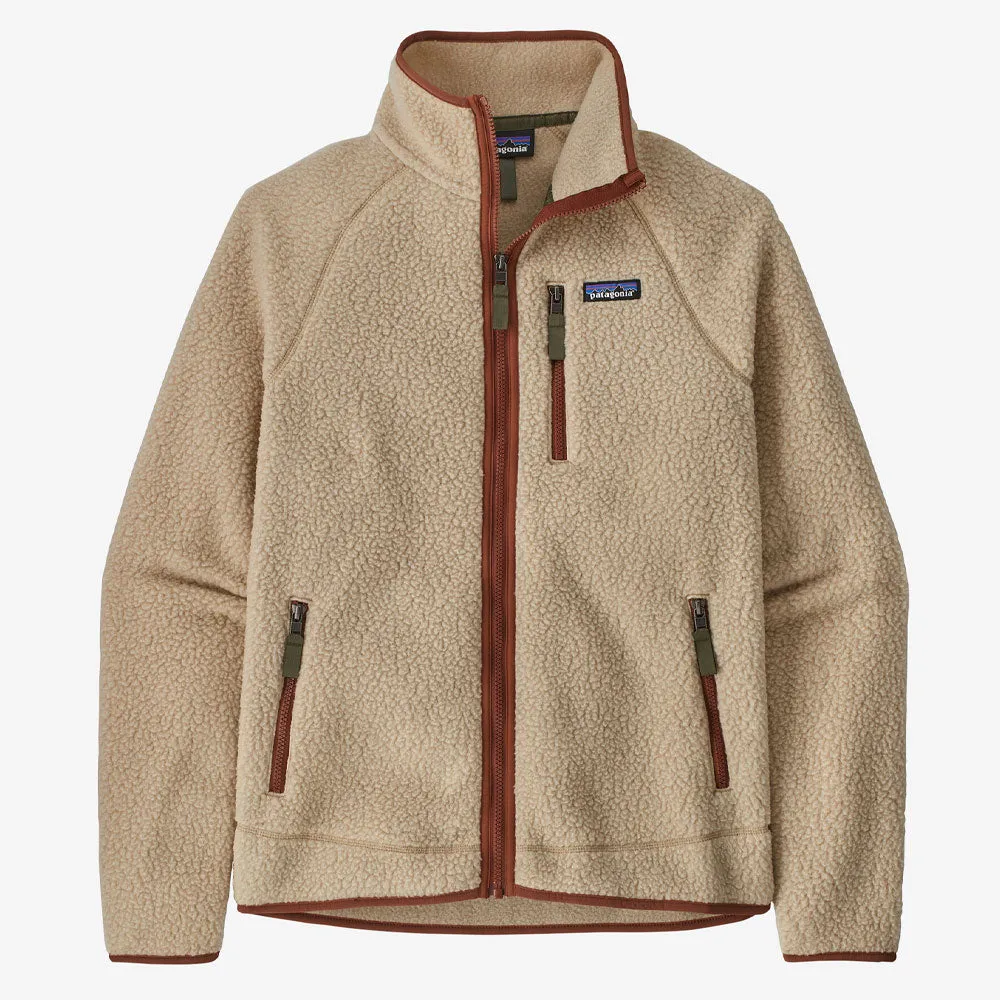 Patagonia Retro Pile Jacket - El Cap Khaki Sissu Brown Size Large