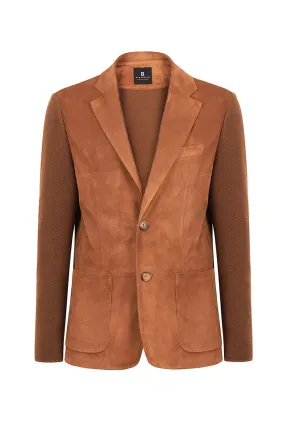 Pedro Men's Suede Blazer Jacket