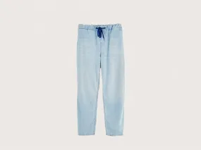 Pizzy relaxed trousers (241 / W / LT BLUE BLEACH)