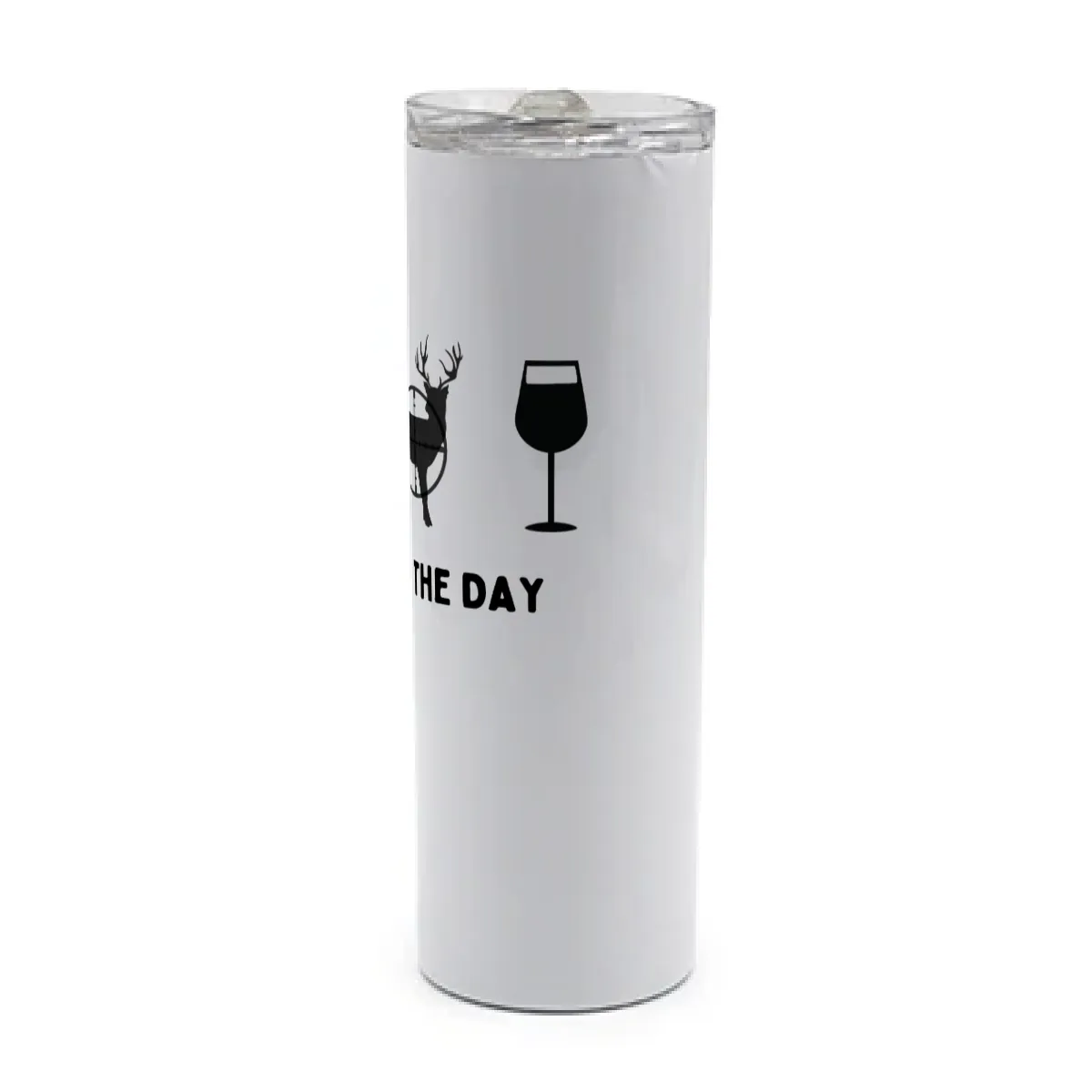 Plan for the Day Tumbler: Coffee Hunting Wine