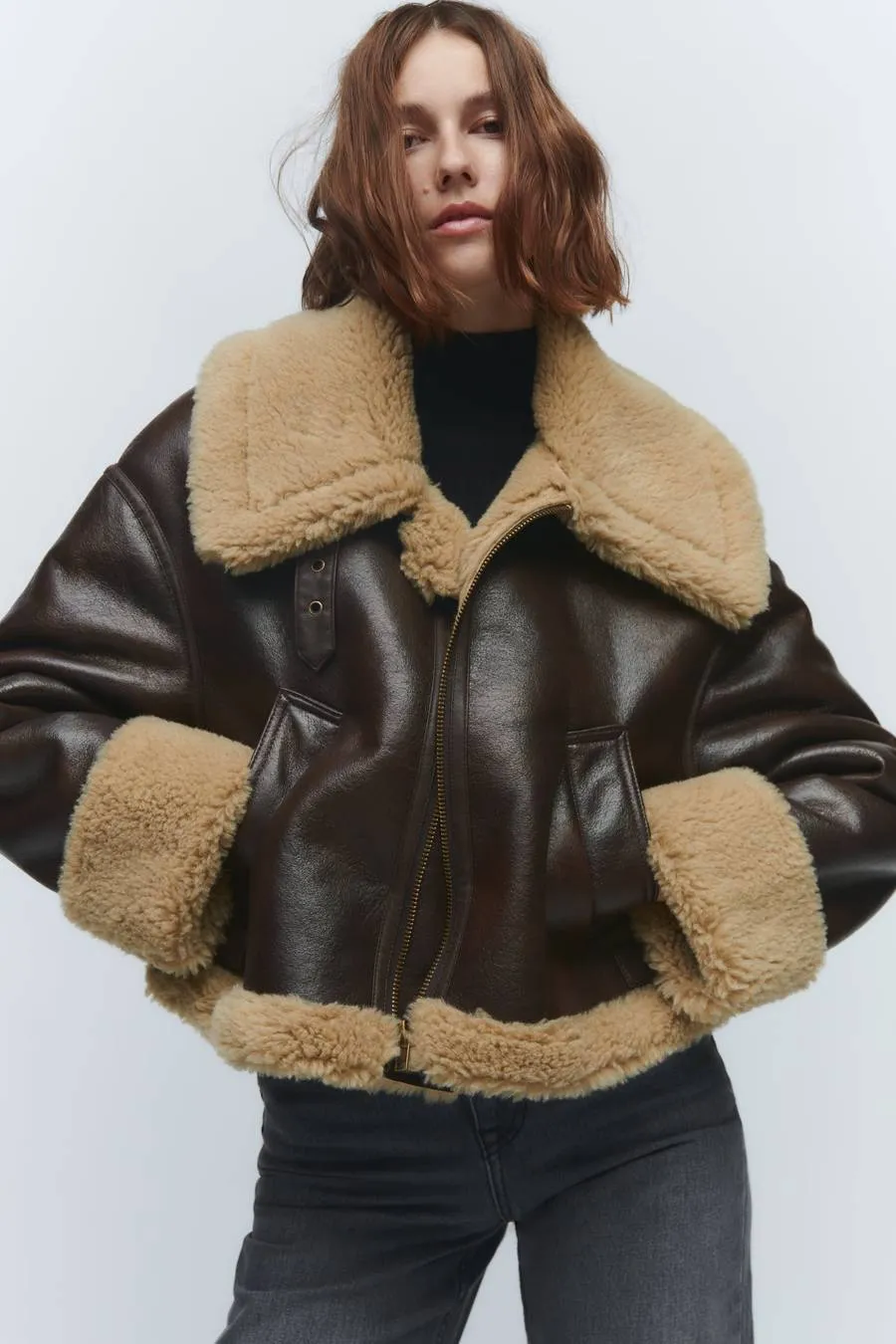 "Oslo" Shearling Jacket