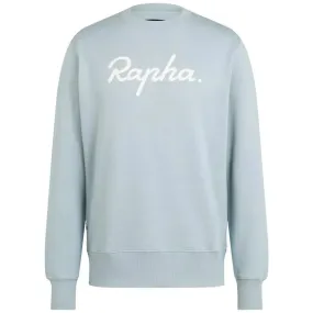 RAPHA Logo Sweatshirt - LBB Light Blue