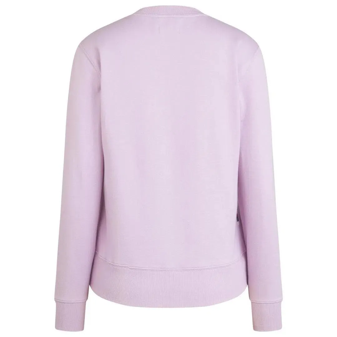 RAPHA Women Logo Sweatshirt -  FOI Lilac/Dark Grey