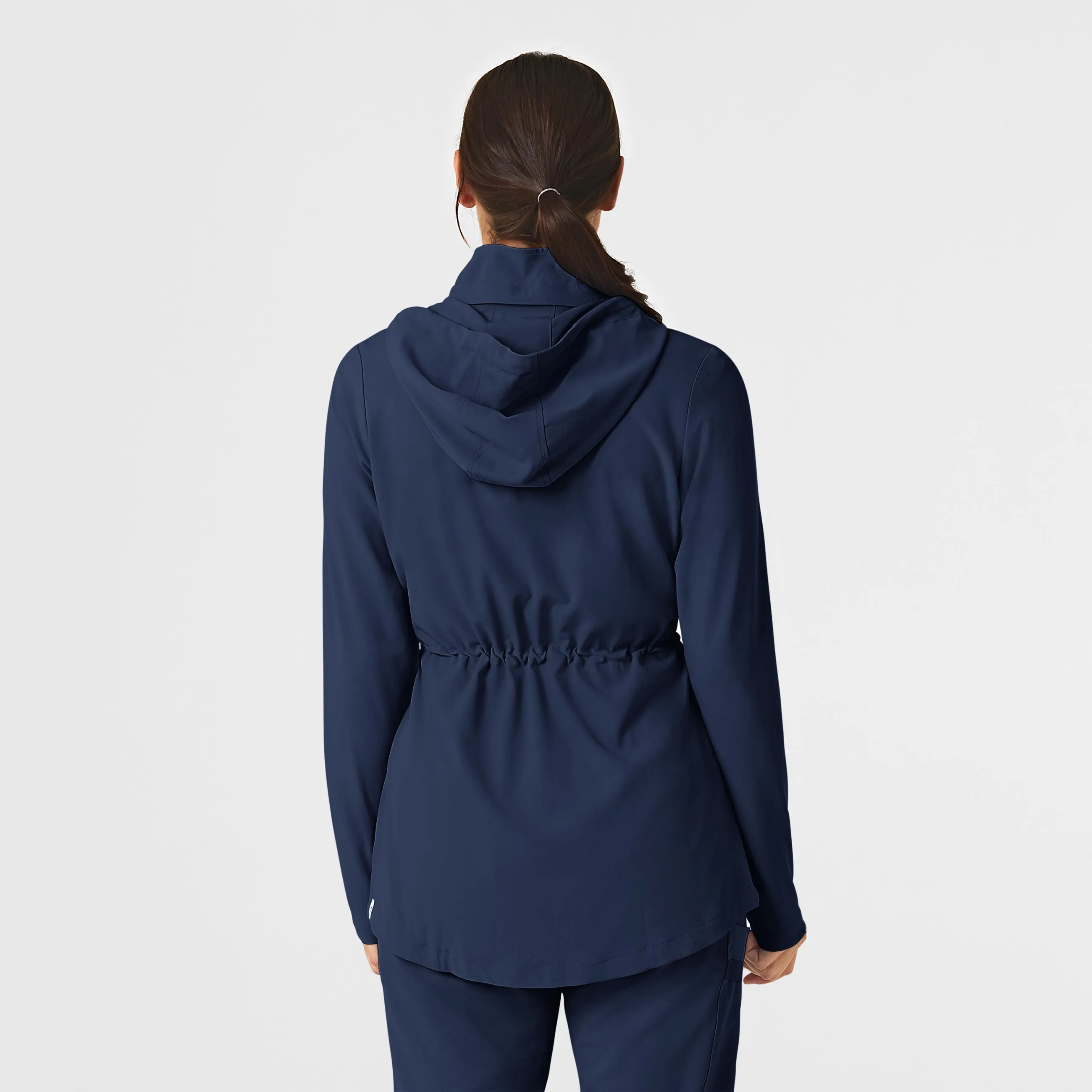 RENEW Women's Convertible Hood Fashion Jacket - Navy