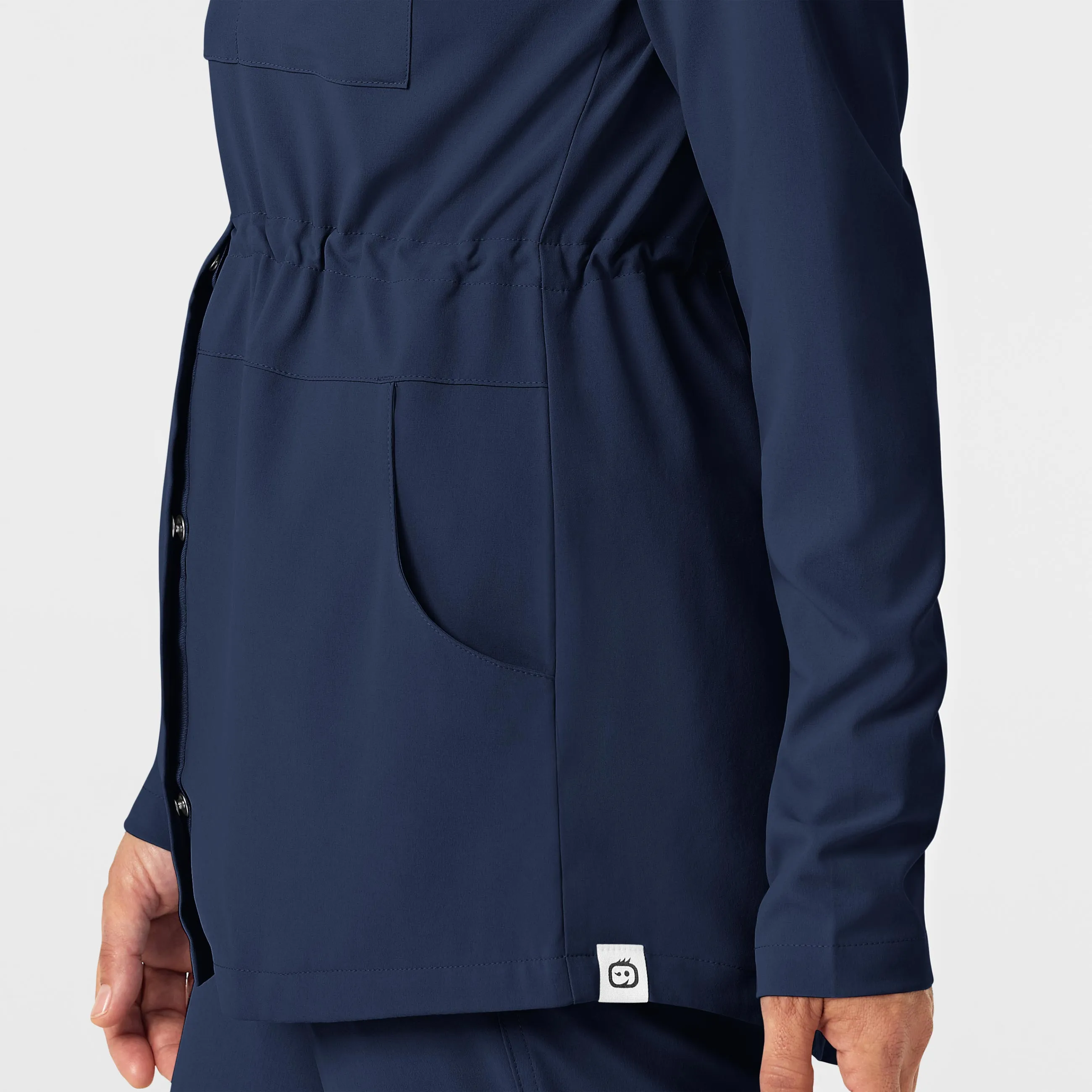 RENEW Women's Convertible Hood Fashion Jacket - Navy