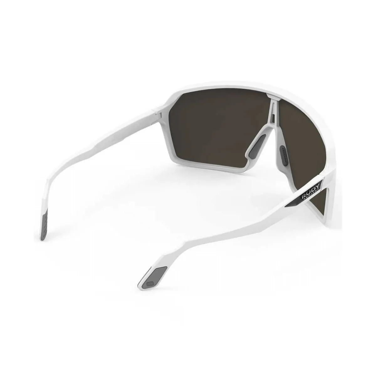 Rudy Project Spinshield Glasses White with Gold Lens