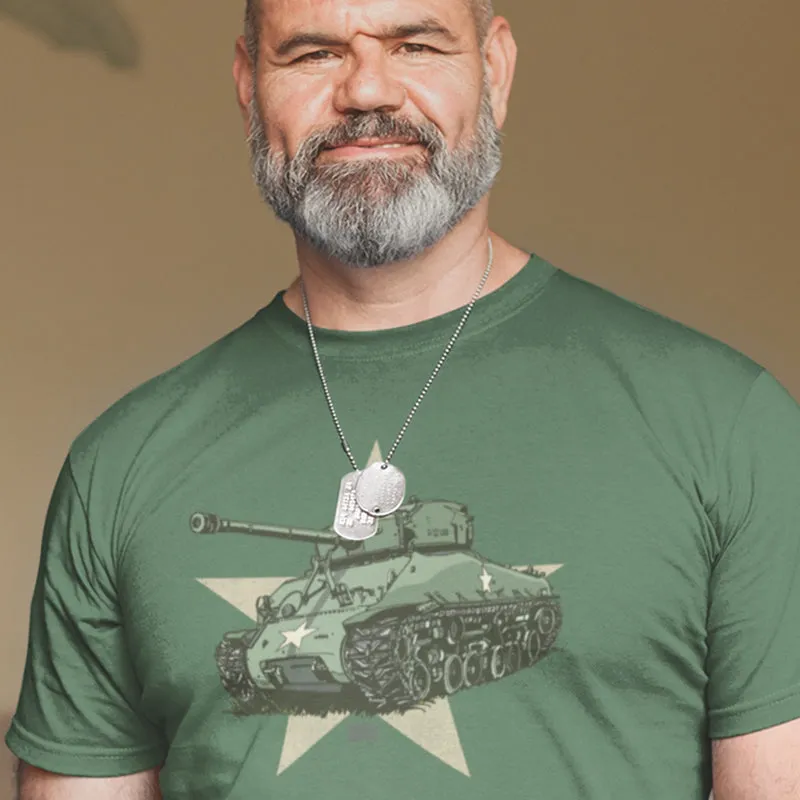 SHERMAN TANK T-SHIRT