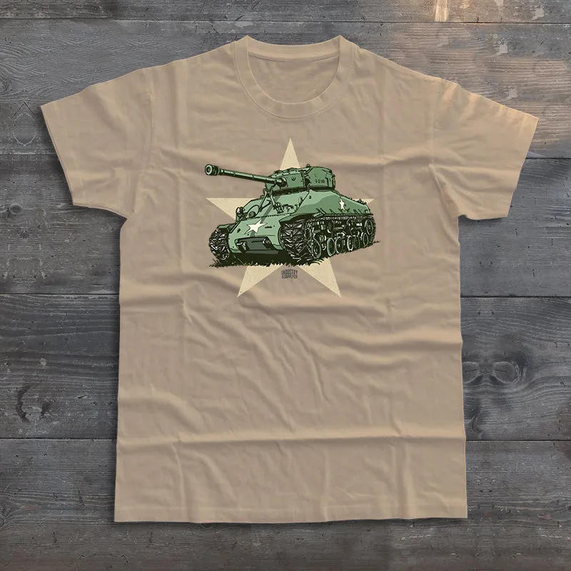 SHERMAN TANK T-SHIRT