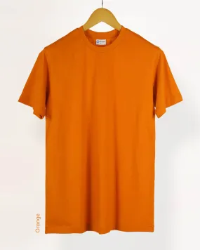 SHORT SLEEVE T SHIRT - Orange