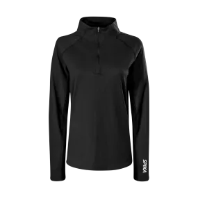 Spika Womens GO AVP Half-Zip Top - Black