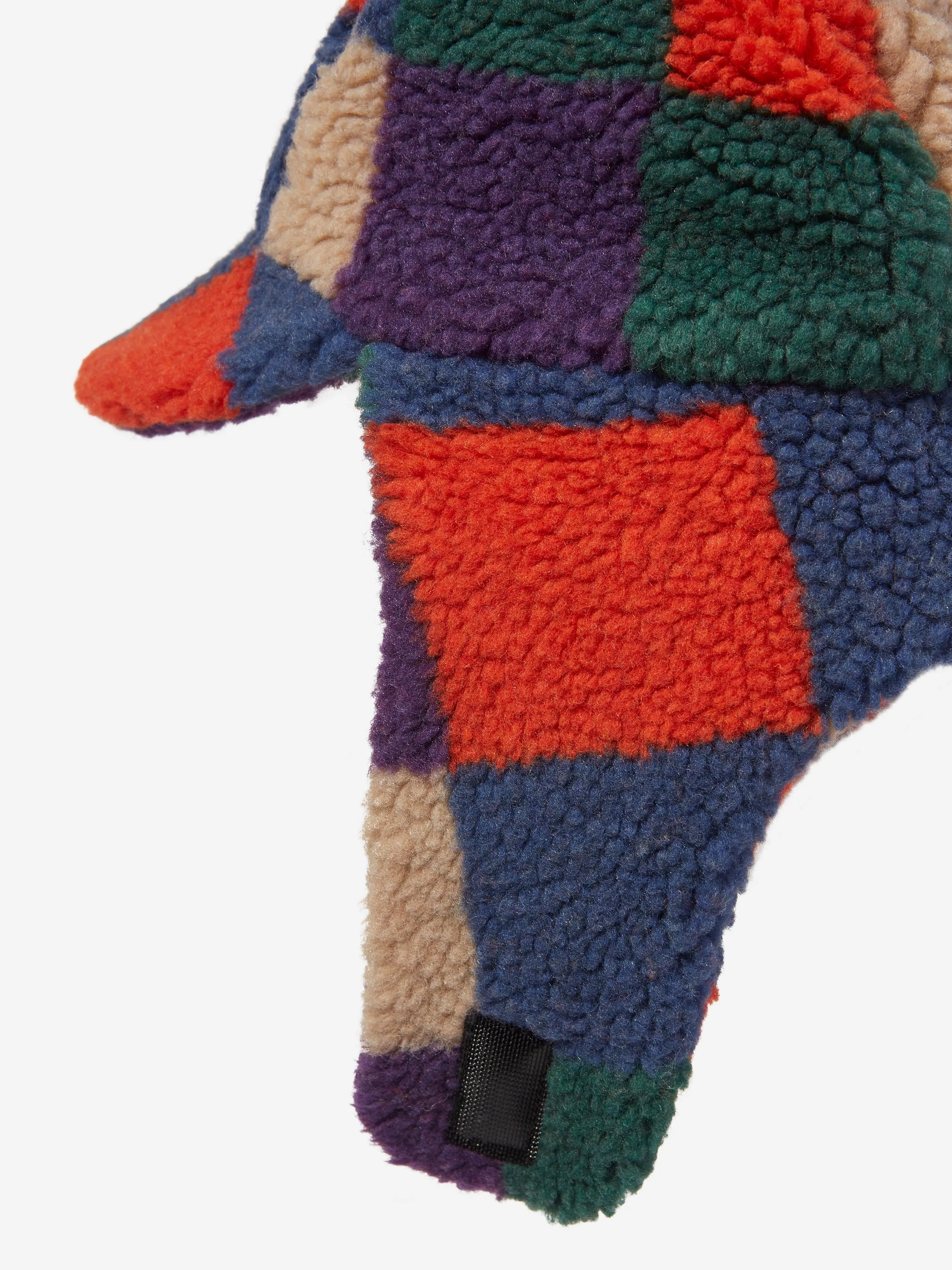 Stella McCartney Boys Faux Shearling Trapper Hat in Multicolour