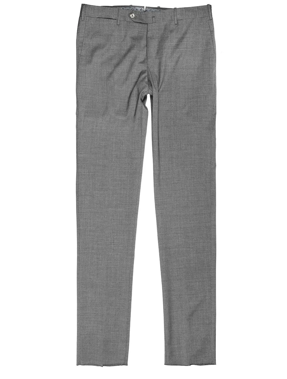 Techno Washable Woolen Trousers Grey