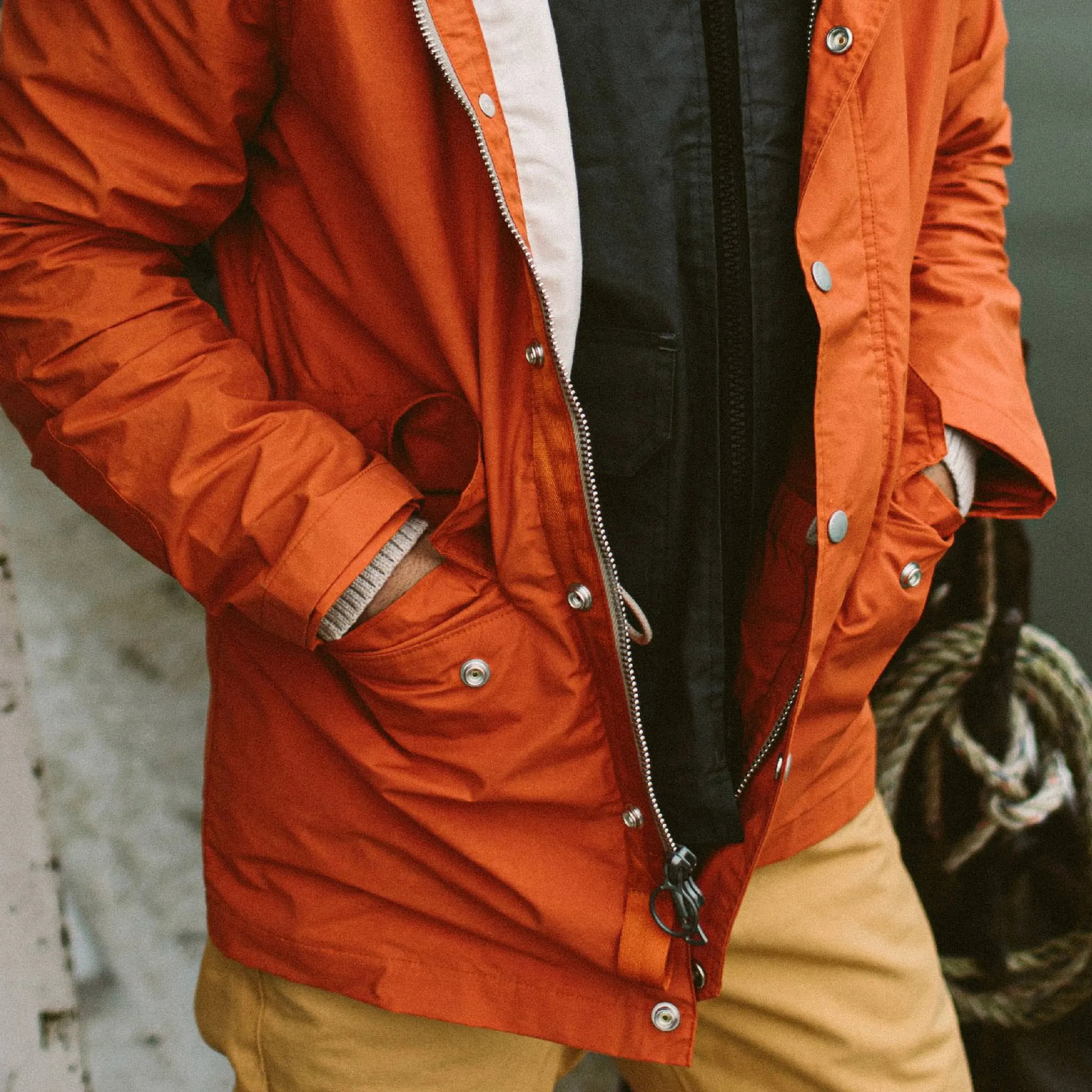 The Dalton Jacket in Rust