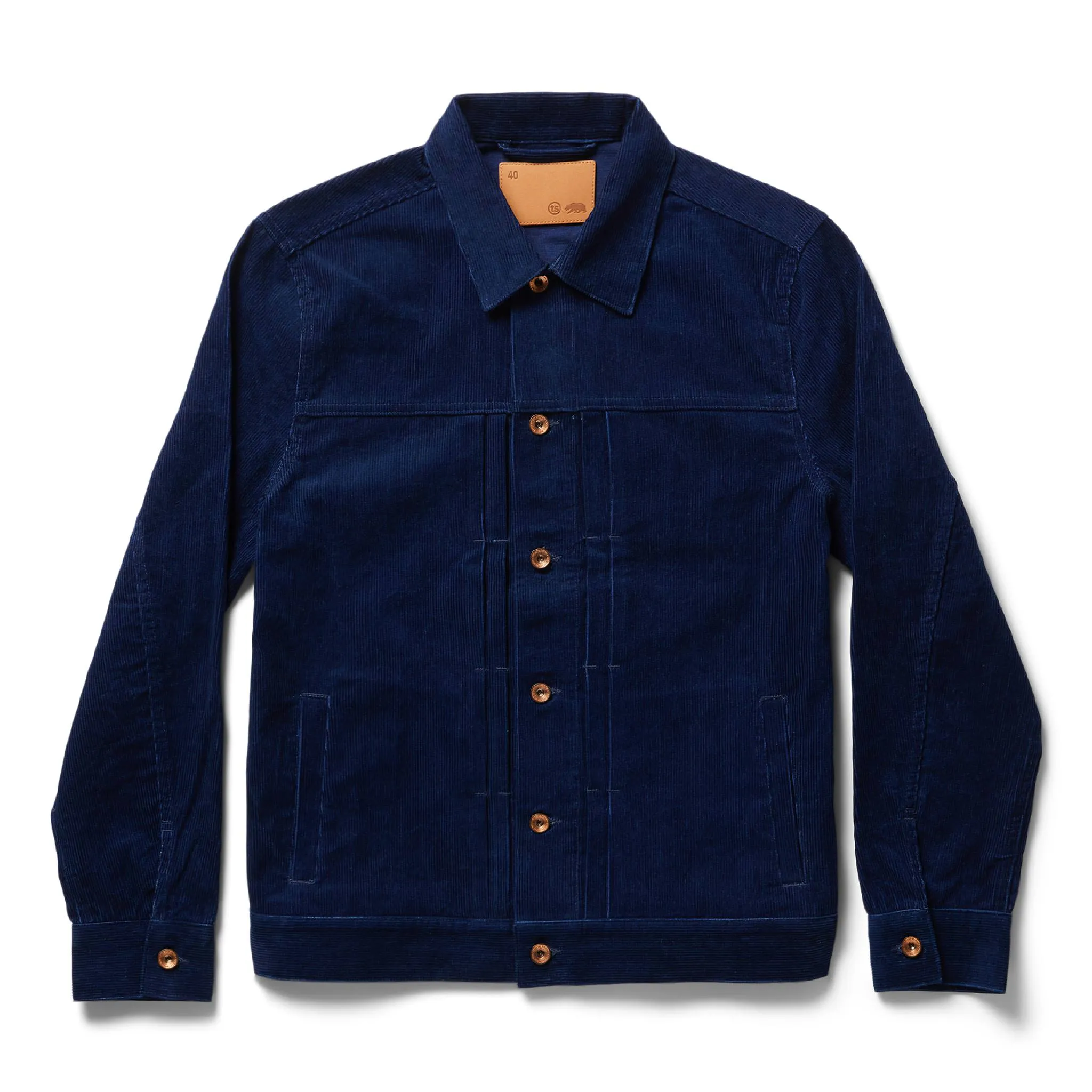 The Dispatch Jacket in Indigo Cord