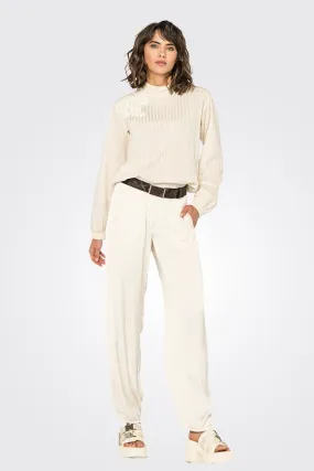 Trousers - Cream