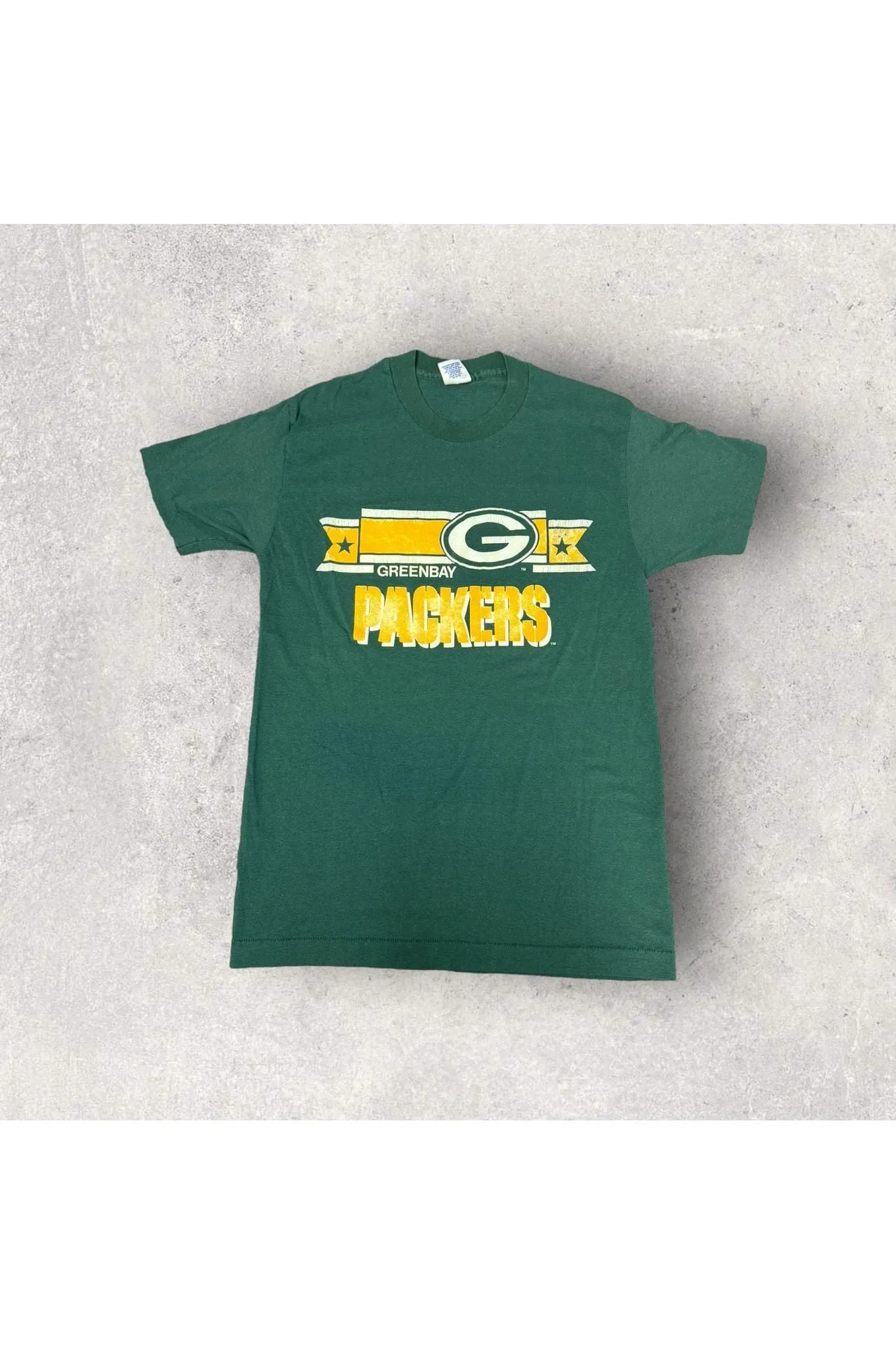 Vintage Trench 80s Green Bay Packers Tee- M