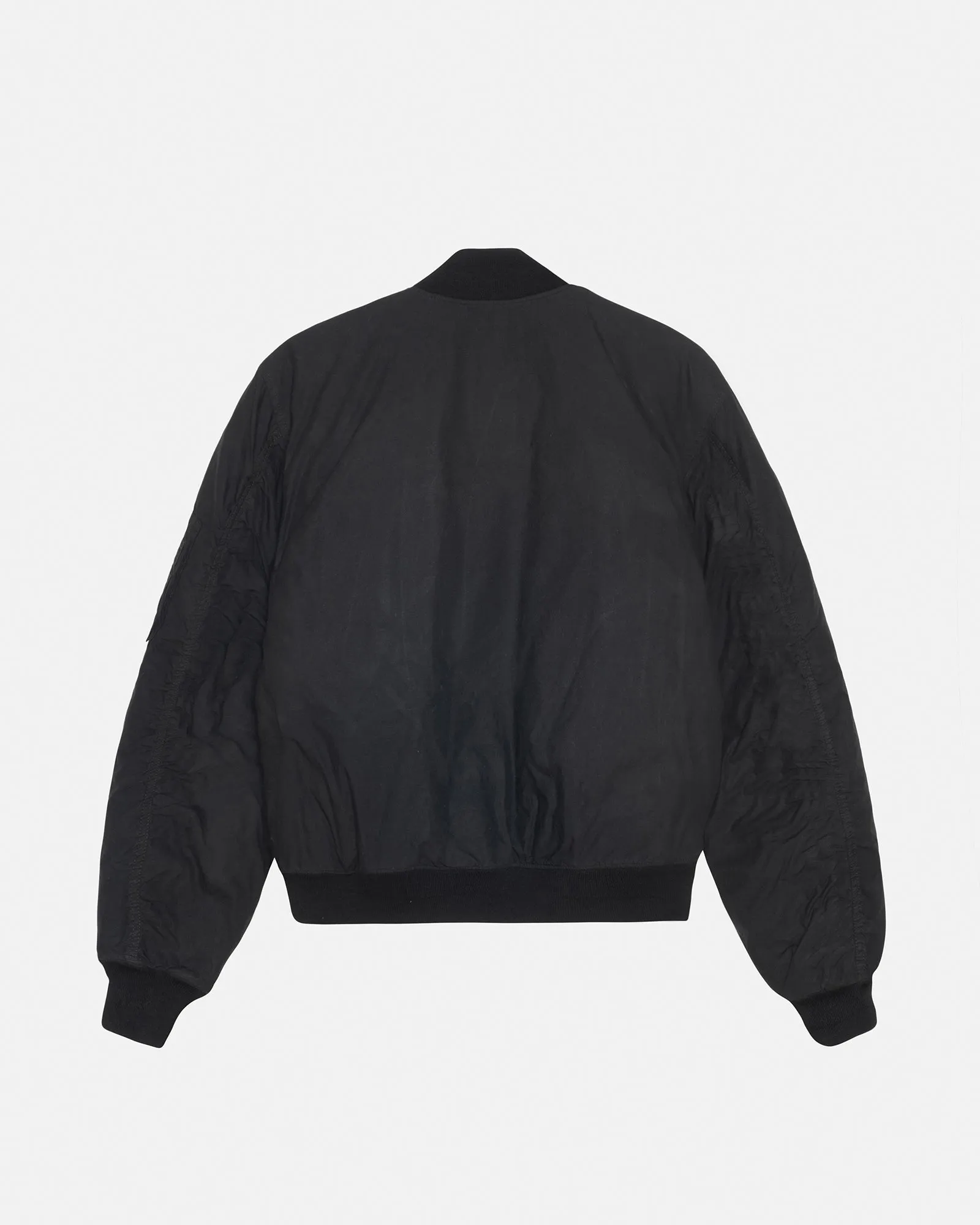 WAXED BUILT BOMBER JACKET