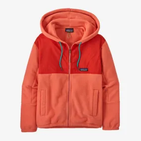 Women's Patagonia | Microdini Fleece Hoody | Coral