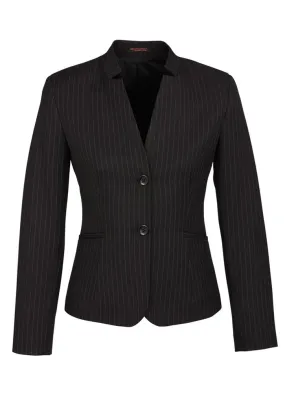 Womens Short Jacket with Reverse Lapel