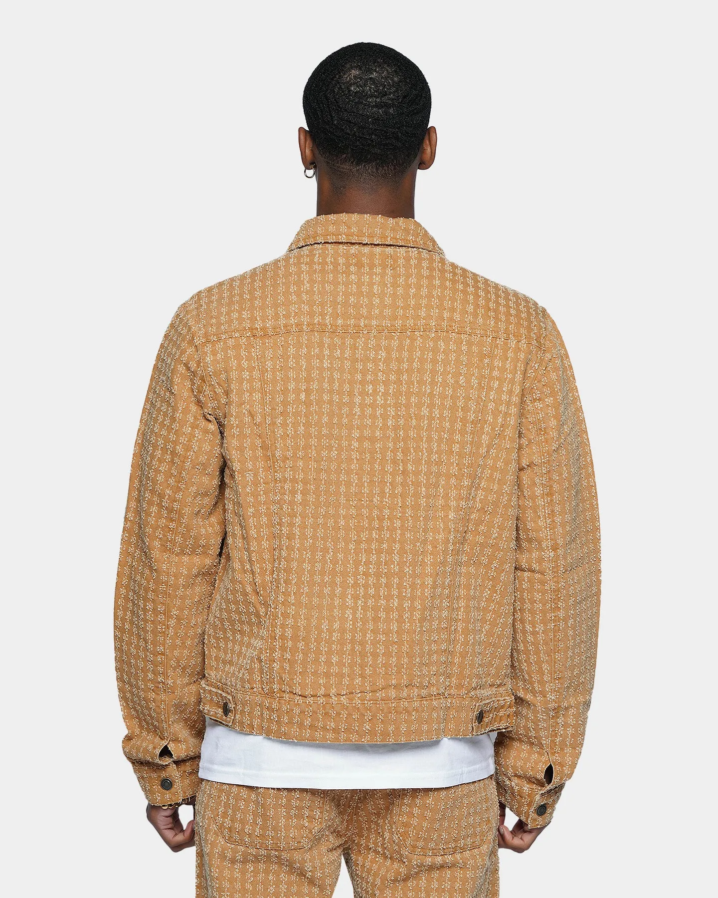 XXIII Nikhil Jacquard Jacket Toffee